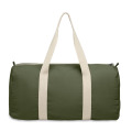 Sac de sport coton recycl&eacute; Vert Arm&eacute;e Vert