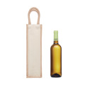 Sac en jute pour une bouteille Beige