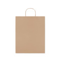 Sac en papier grand format Beige