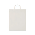 Sac en papier grand format Blanc