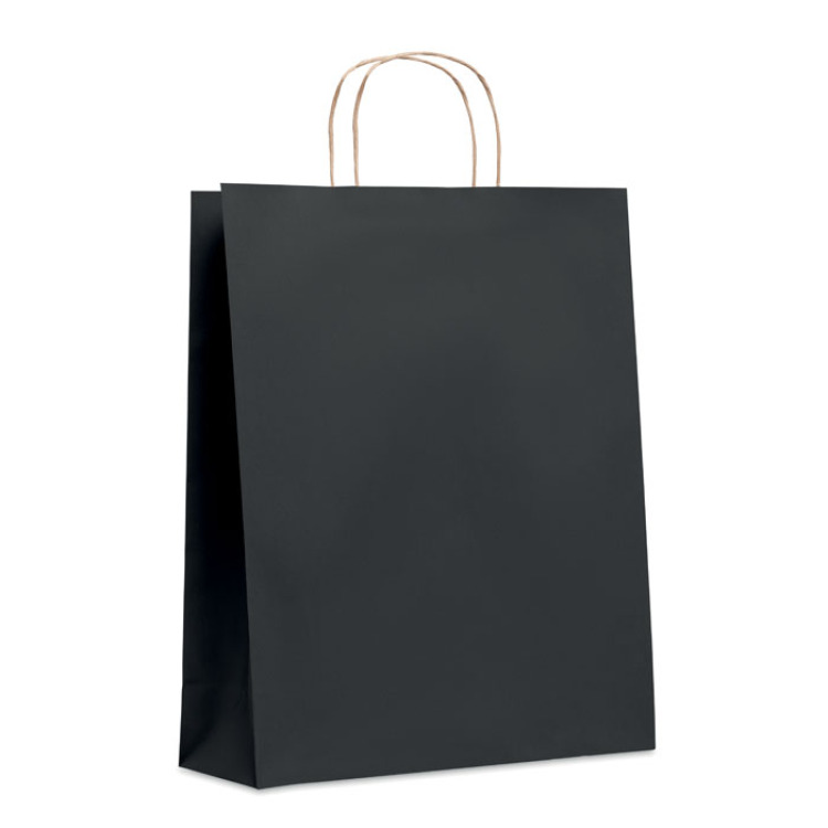 Sac en papier grand format Noir