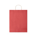 Sac en papier grand format Rouge
