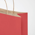 Sac en papier grand format Rouge