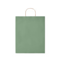 Sac en papier grand format Vert