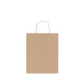 Sac en papier moyen format Beige