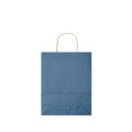 Sac en papier moyen format Bleu