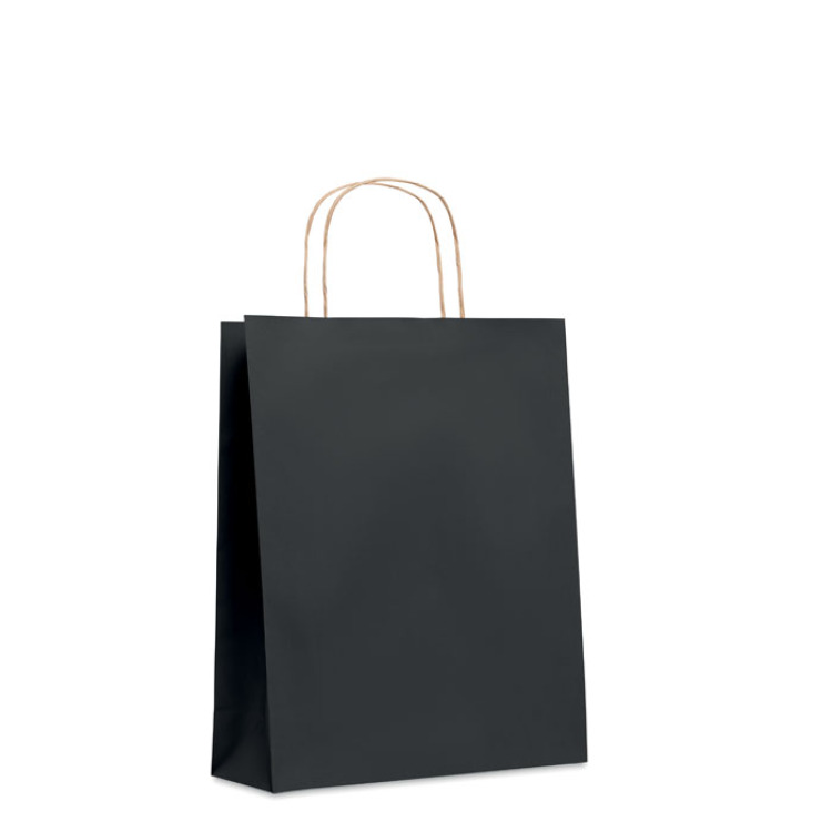 Sac en papier moyen format Noir