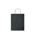 Sac en papier moyen format Noir