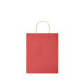 Sac en papier moyen format Rouge
