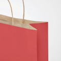 Sac en papier moyen format Rouge