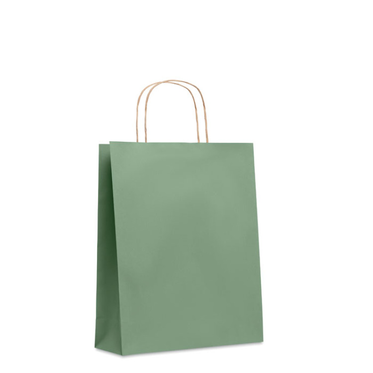 Sac en papier moyen format Vert