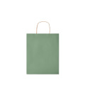 Sac en papier moyen format Vert