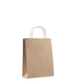 Sac en papier petit format Beige