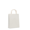 Sac en papier petit format Blanc