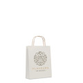 Sac en papier petit format Blanc