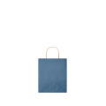 Sac en papier petit format Bleu