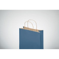 Sac en papier petit format Bleu