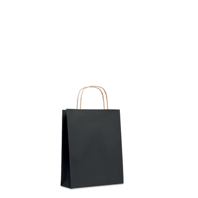 Sac en papier petit format Noir