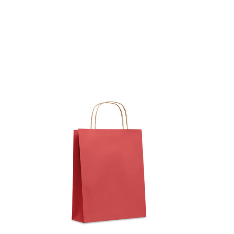 Sac en papier petit format Rouge