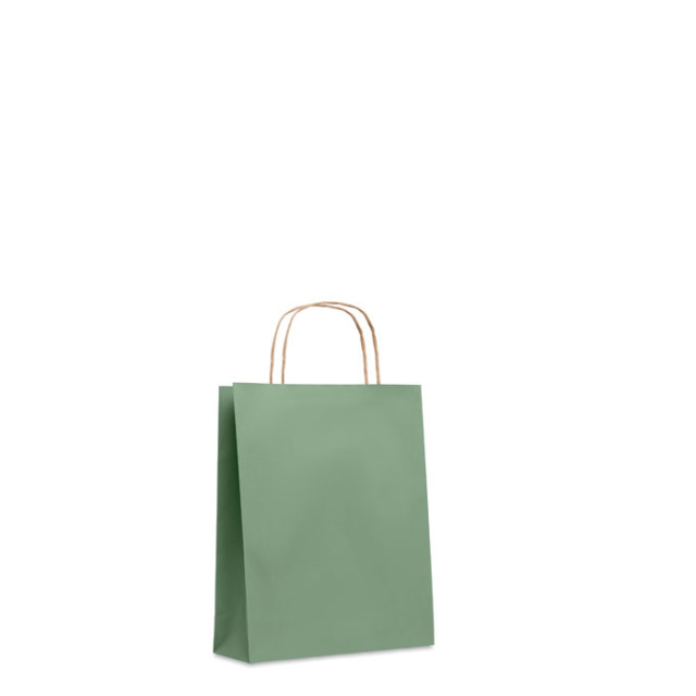 Sac en papier petit format Vert