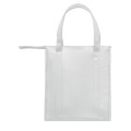 Sac isotherme non tiss&eacute; RPET Blanc