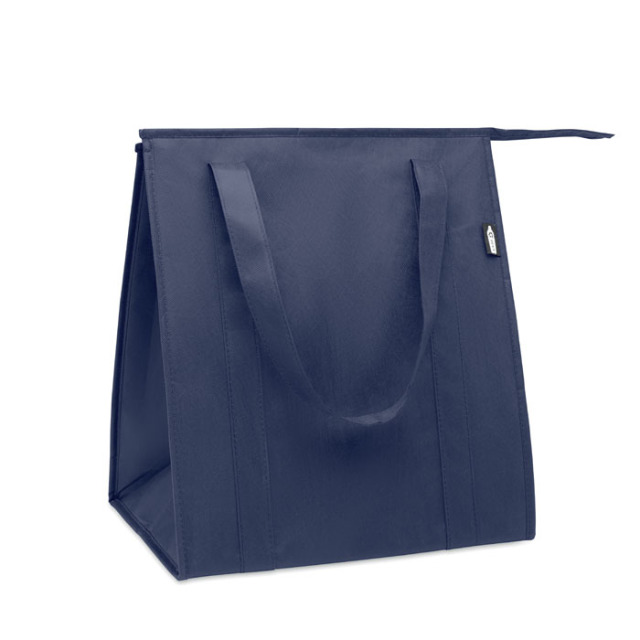 Sac isotherme non tissé RPET Bleu