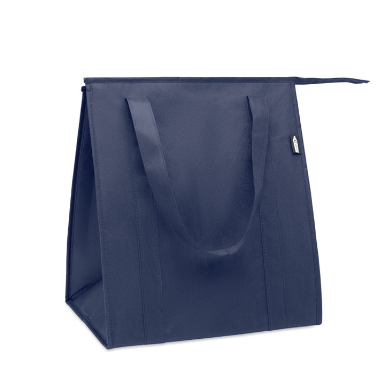 Sac isotherme non tiss&eacute; RPET Bleu