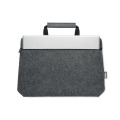 Sac ordinateur feutre RPET Gris Pierre