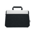 Sac ordinateur feutre RPET Noir