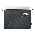 Sac pour ordinateur en RPET Gris Pierre