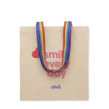 Sac shopping arc-en-ciel | Coton 180g/m&sup2;