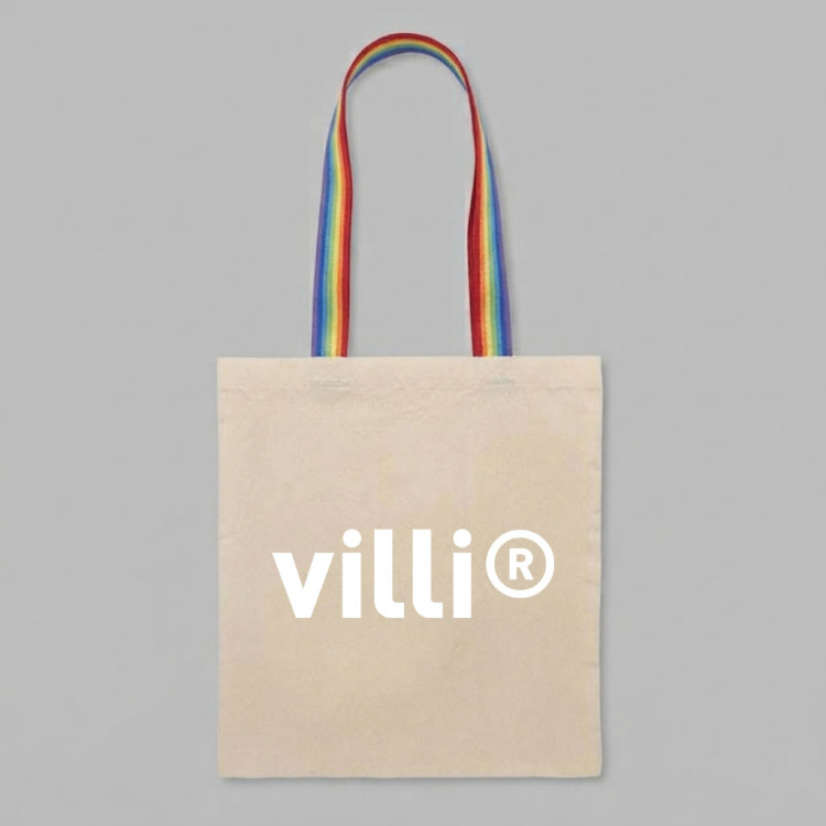 Sac shopping arc-en-ciel | Coton 180g/m&sup2;