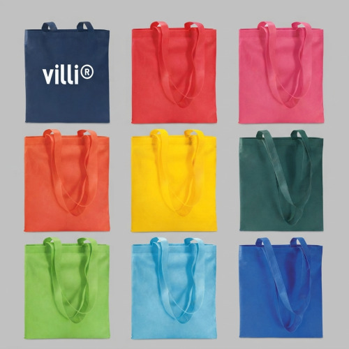Sac shopping couleur  Non tissé 80 gm