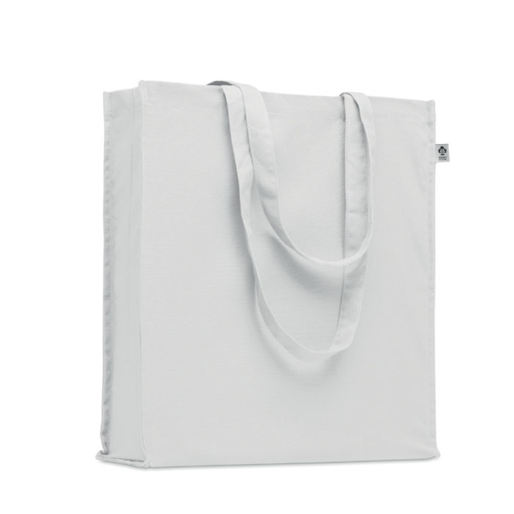 Sac shopping en coton bio Blanc