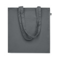 Sac shopping en coton bio Gris Pierre