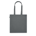 Sac shopping en coton bio Gris Pierre
