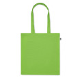Sac shopping en coton bio Lime