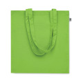 Sac shopping en coton bio Lime