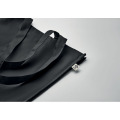 Sac shopping en coton bio Noir