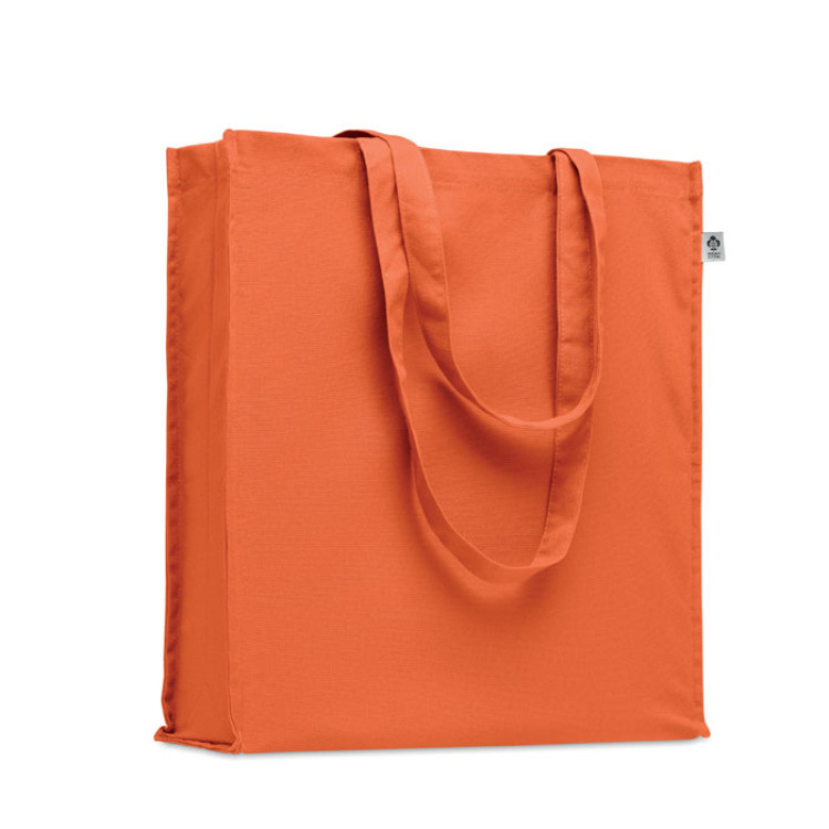 Sac shopping en coton bio Orange