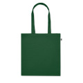 Sac shopping en coton bio Vert Fonc&eacute;