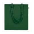 Sac shopping en coton bio Vert Fonc&eacute;