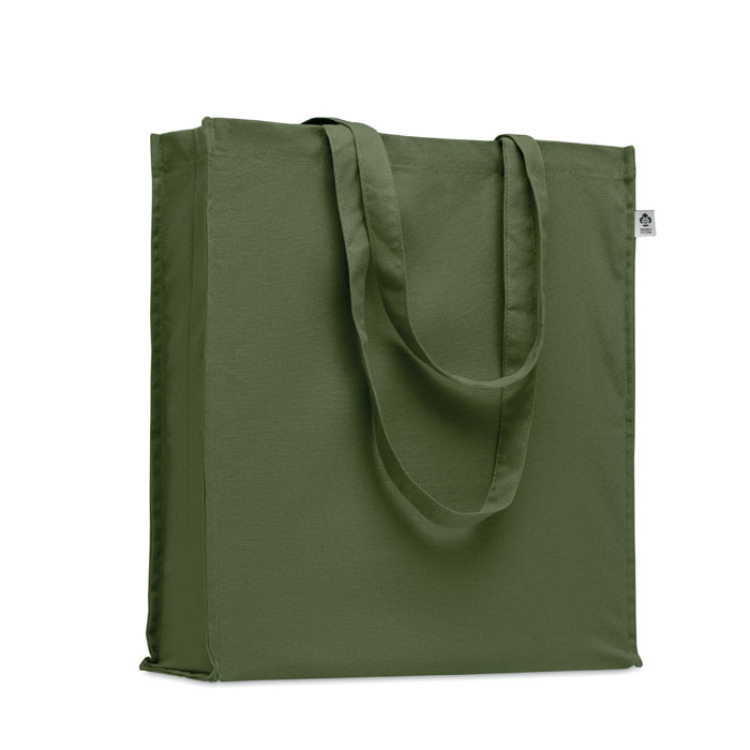 Sac shopping en coton bio Vert