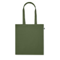 Sac shopping en coton bio Vert