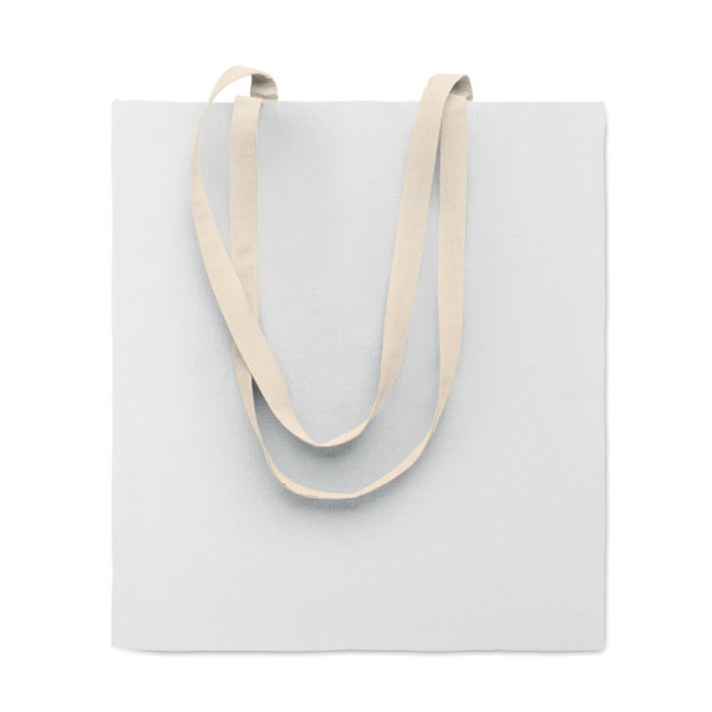 Sac shopping en coton Blanc