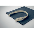 Sac shopping en coton Bleu Marine