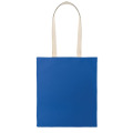 Sac shopping en coton Bleu Royal