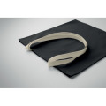 Sac shopping en coton Noir