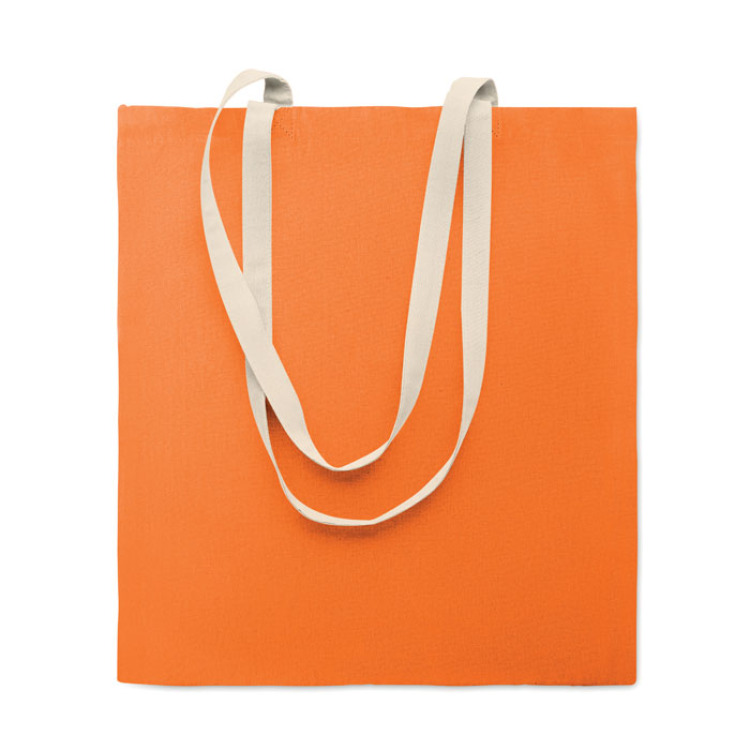 Sac shopping en coton Orange