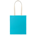 Sac shopping en coton Turquoise